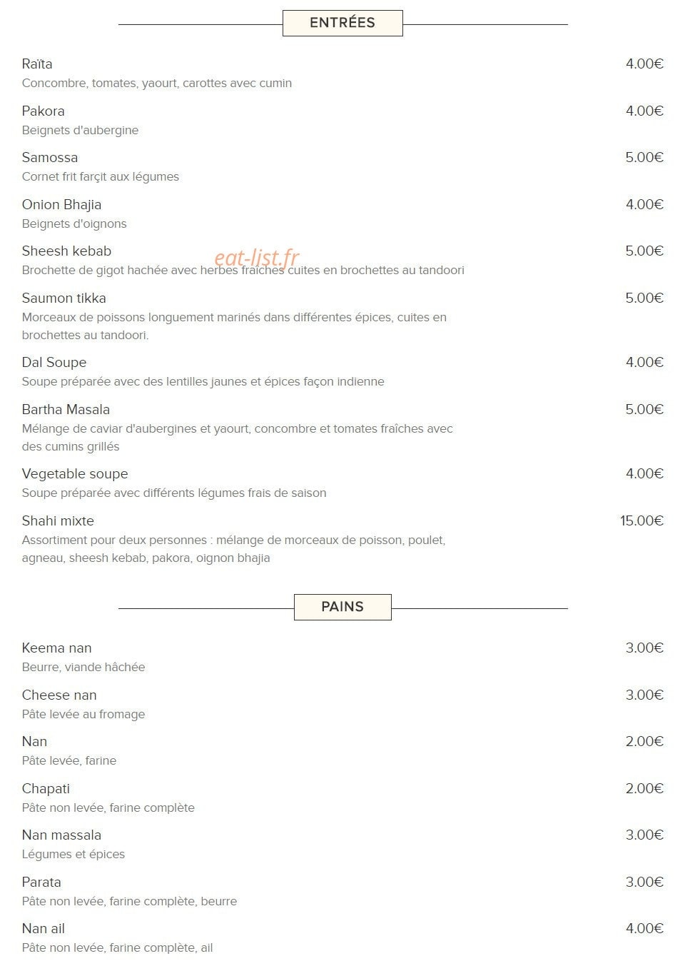 Le Tripura — carte page 1