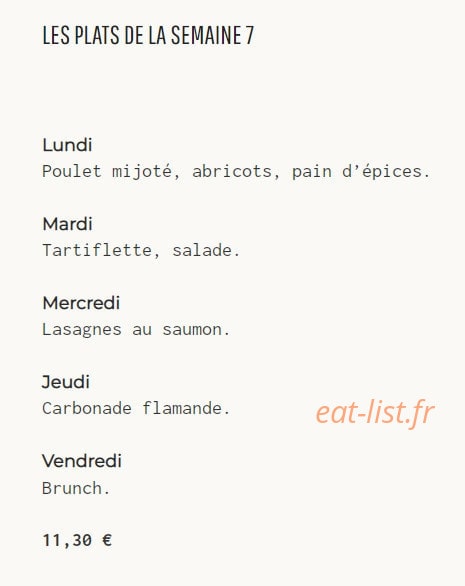 Les Grignottes — carte page 1