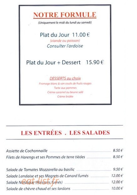 Les Quatre Vents — carte page 1