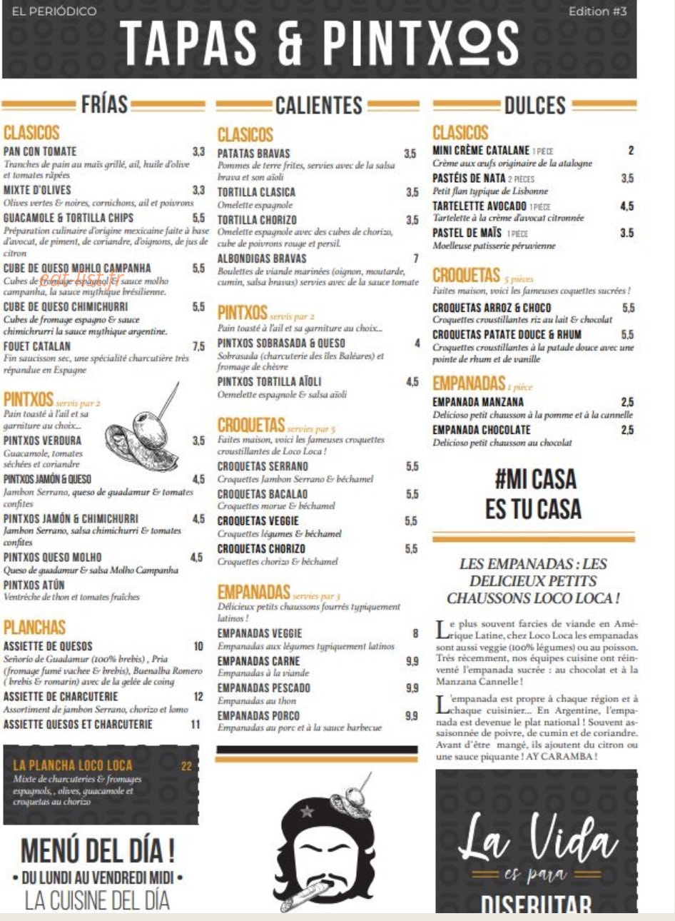 Loco Loca — carte page 5