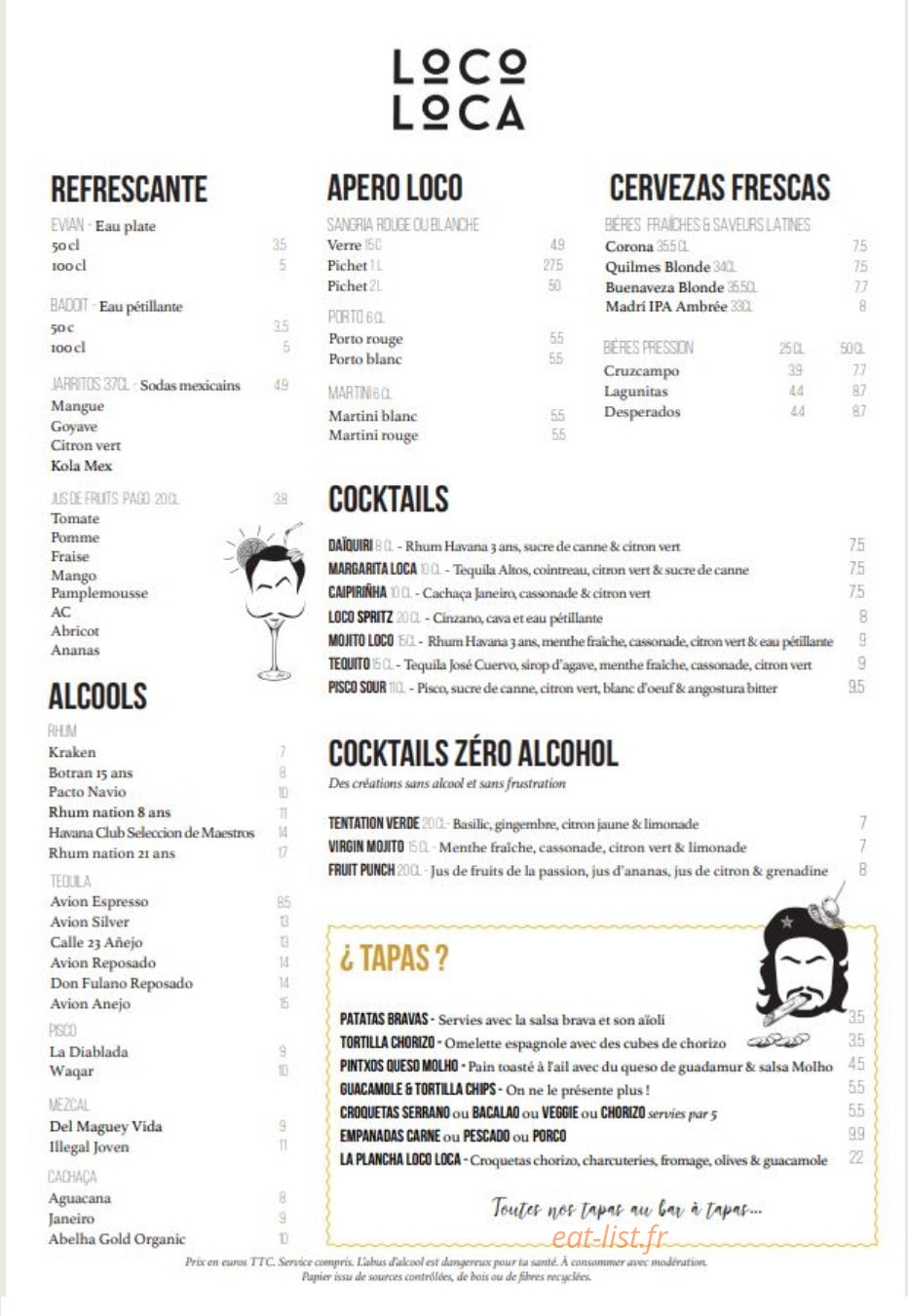 Loco Loca — carte page 7