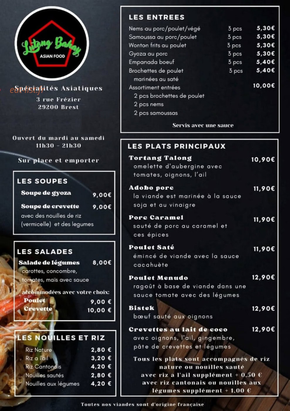 Lutong Bahay — carte page 1