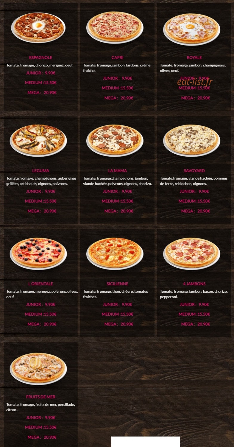 Mamamia — carte page 2