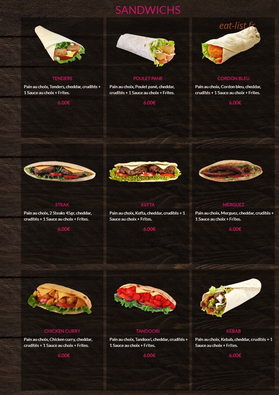Mamamia — carte page 4