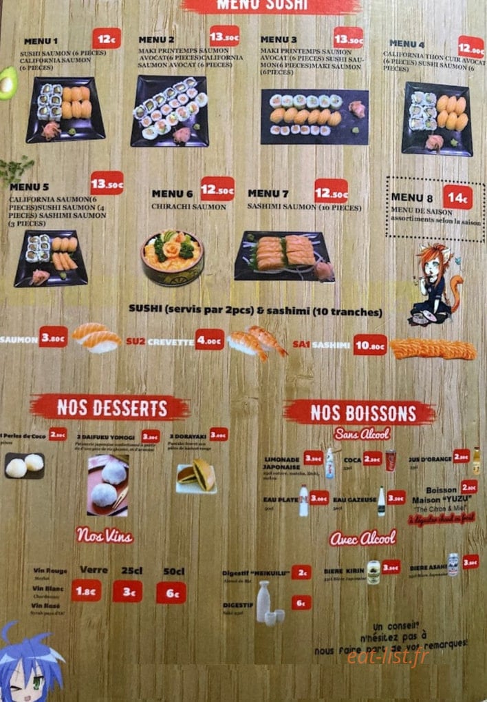 Mandoo — carte page 2