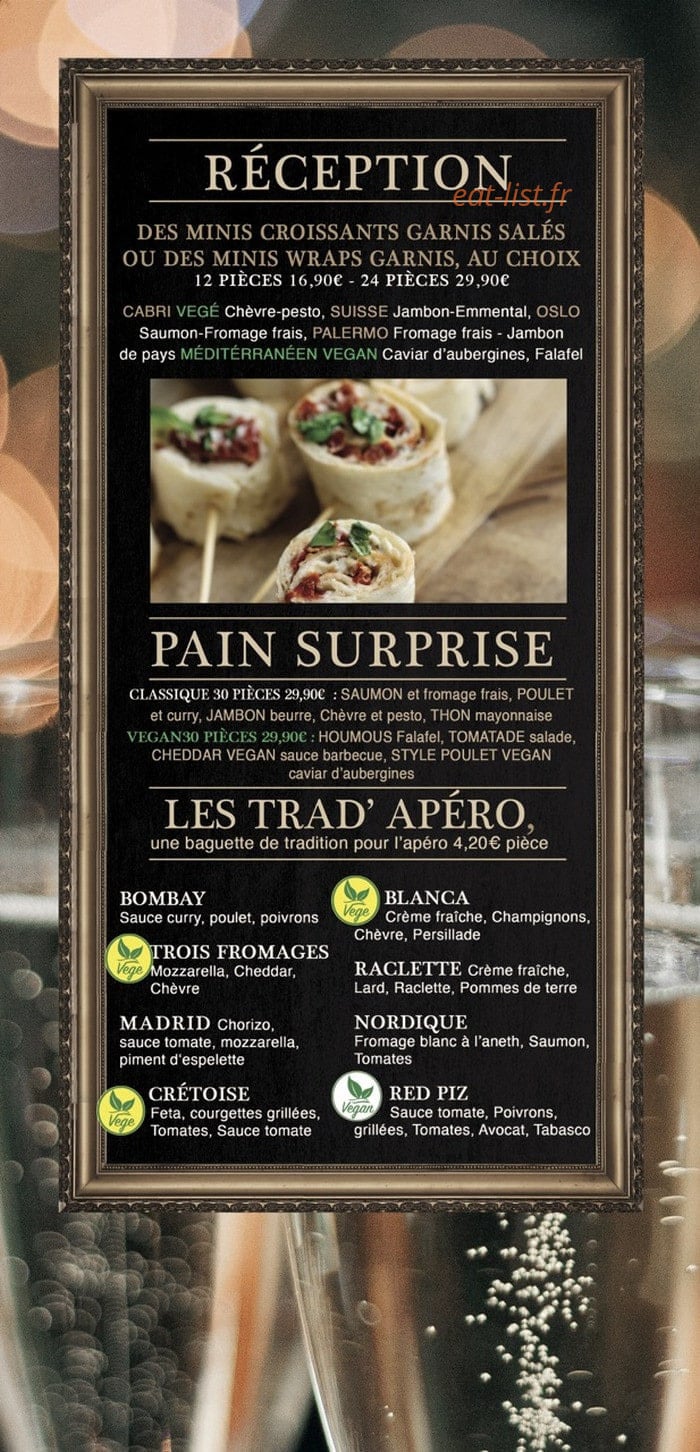 Moulin d'Élise Café — carte page 8