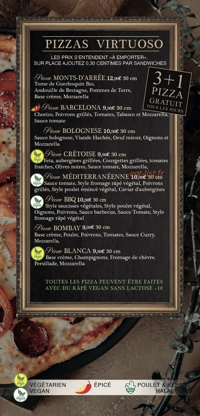 Moulin d'Élise Café — carte page 3