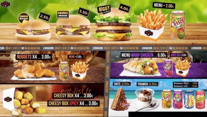 My Food — carte page 3