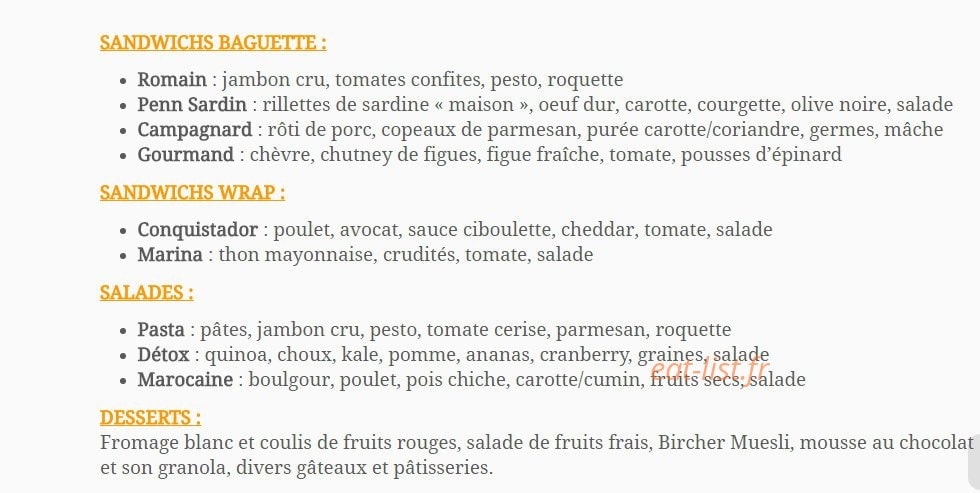 Nectar’in — carte page 2