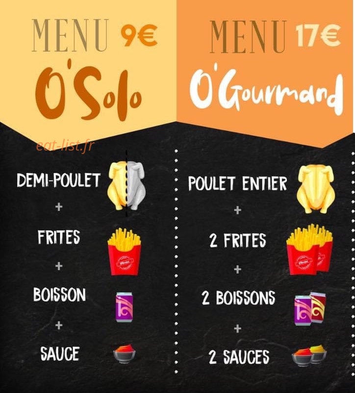 O'Braisé — carte page 1