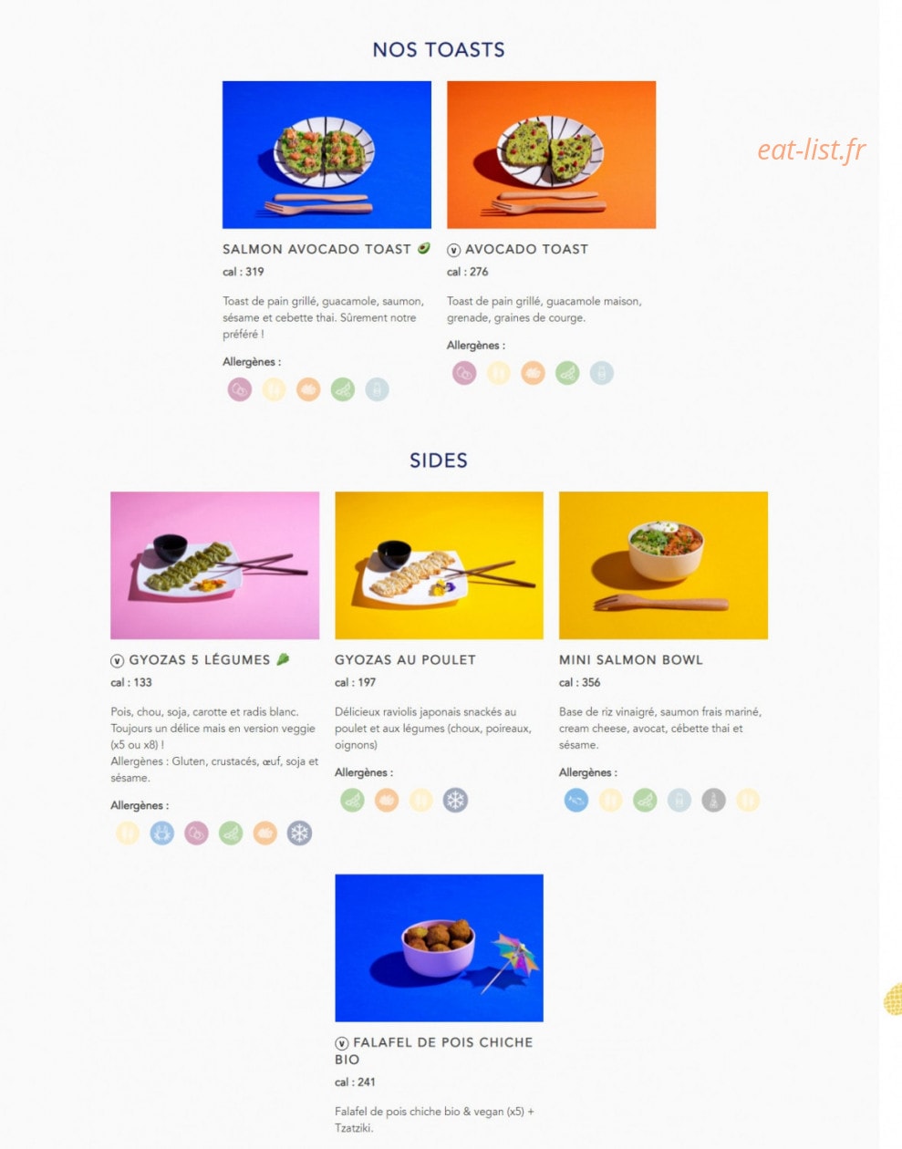 Pokawa — carte page 3