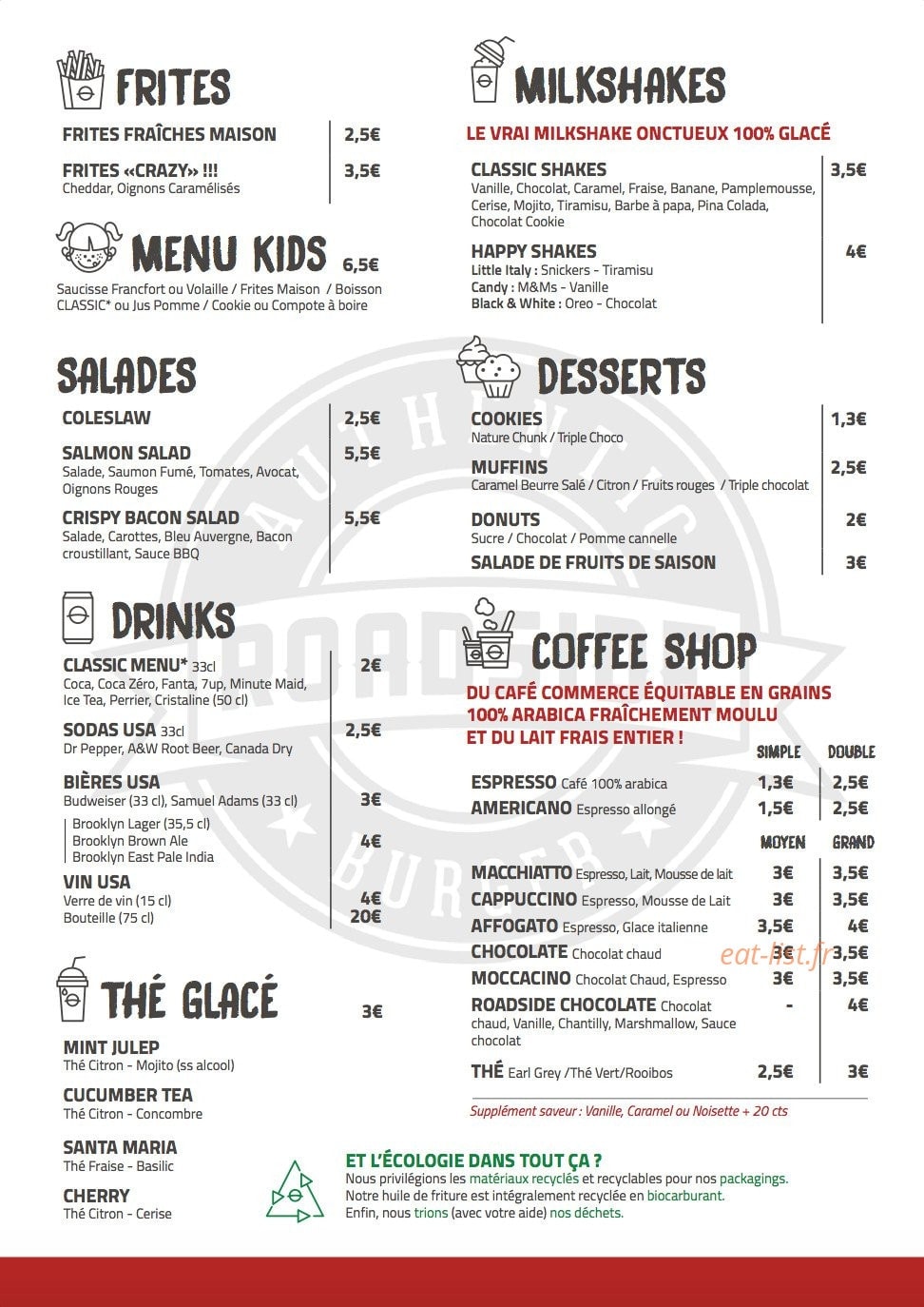 Roadside — carte page 2