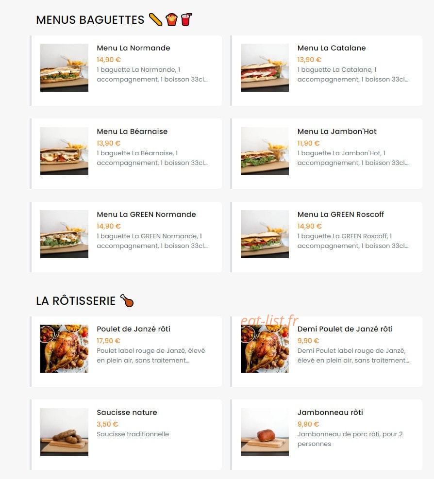Roast It — carte page 4