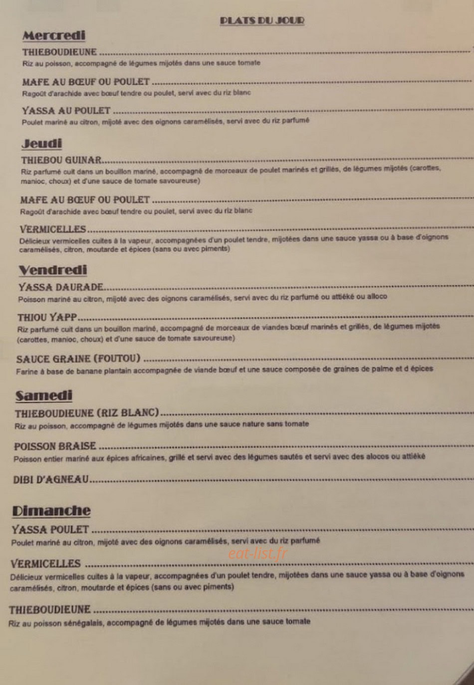 Teranga 29 — carte page 1