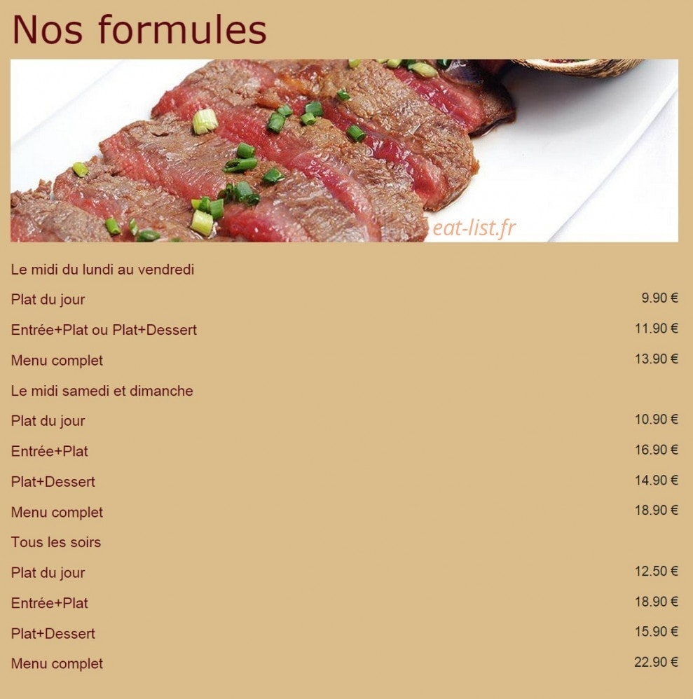 Thai Phuket — carte page 8