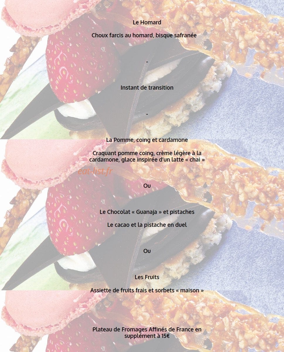 Bistrot 1954 — carte page 4
