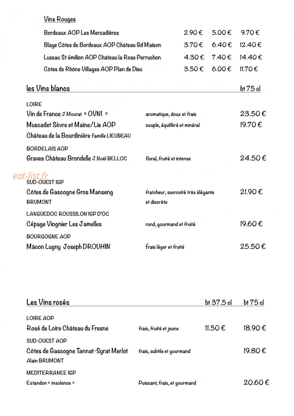 L'Archipel — carte page 12