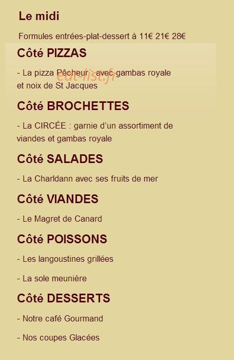 Le Charldann — carte page 1