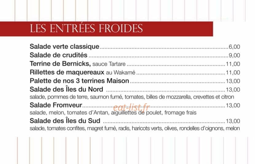 Le fromveur — carte page 1