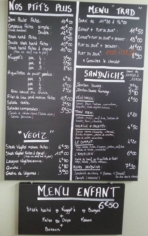 Burger Ar Frogiz — carte page 3
