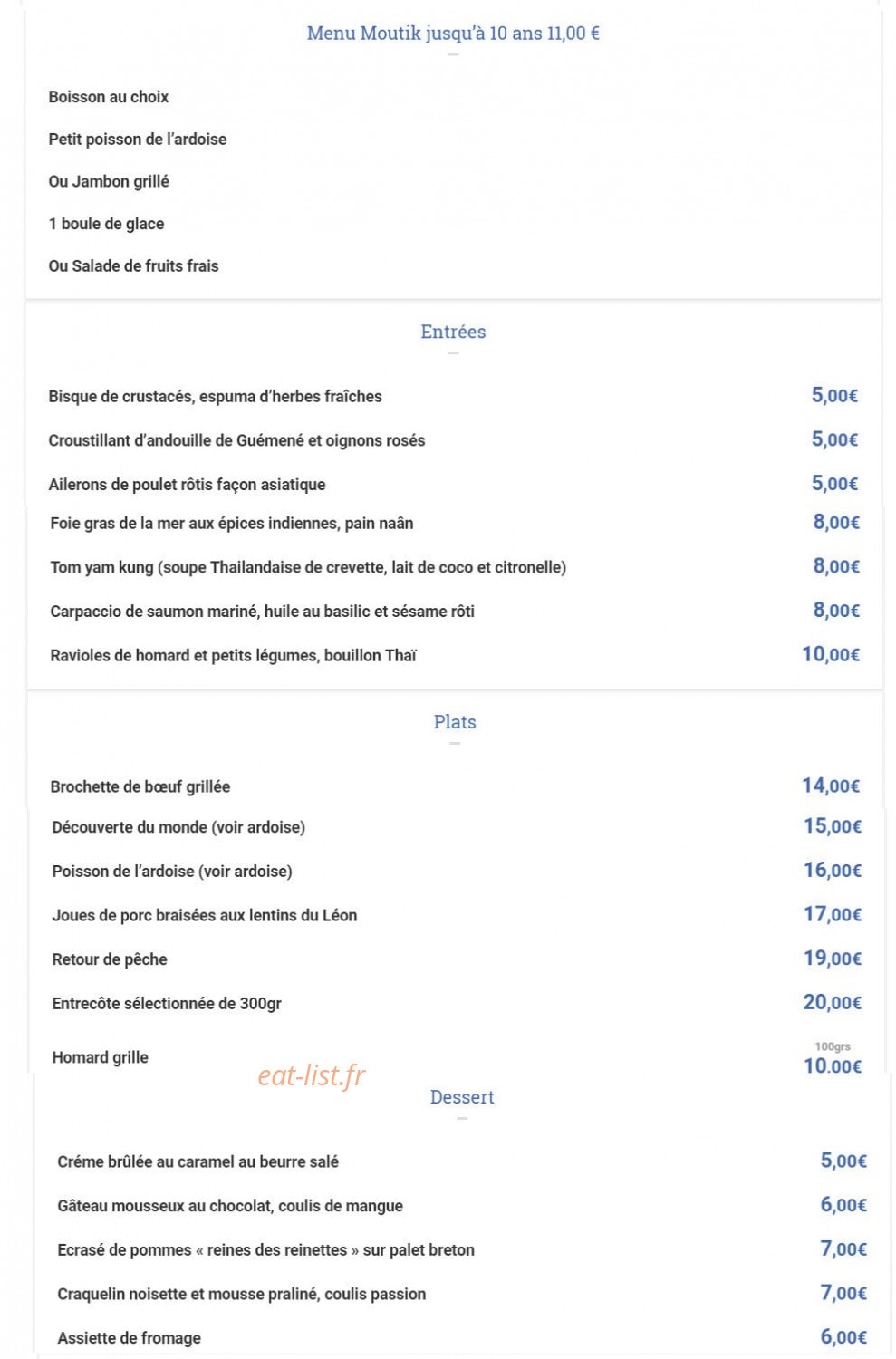 L'ardoise — carte page 2