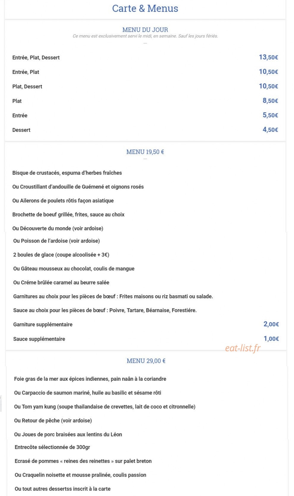 L'ardoise — carte page 1