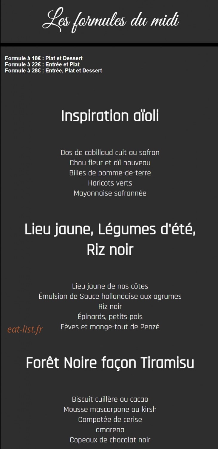 L'émoi de mets — carte page 5