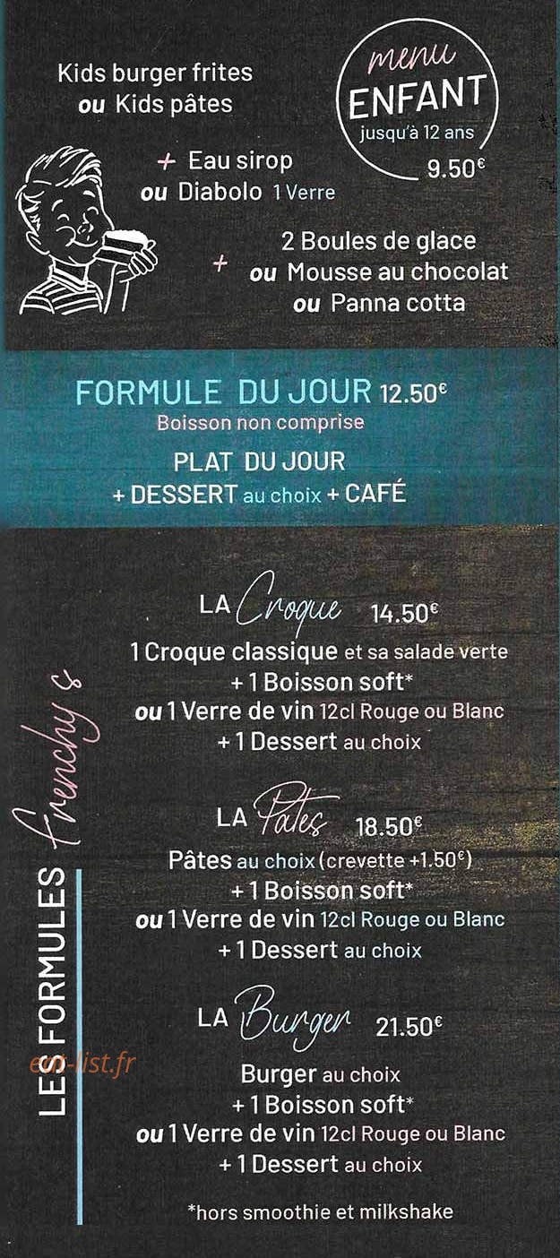 Les Frenchy's — carte page 4