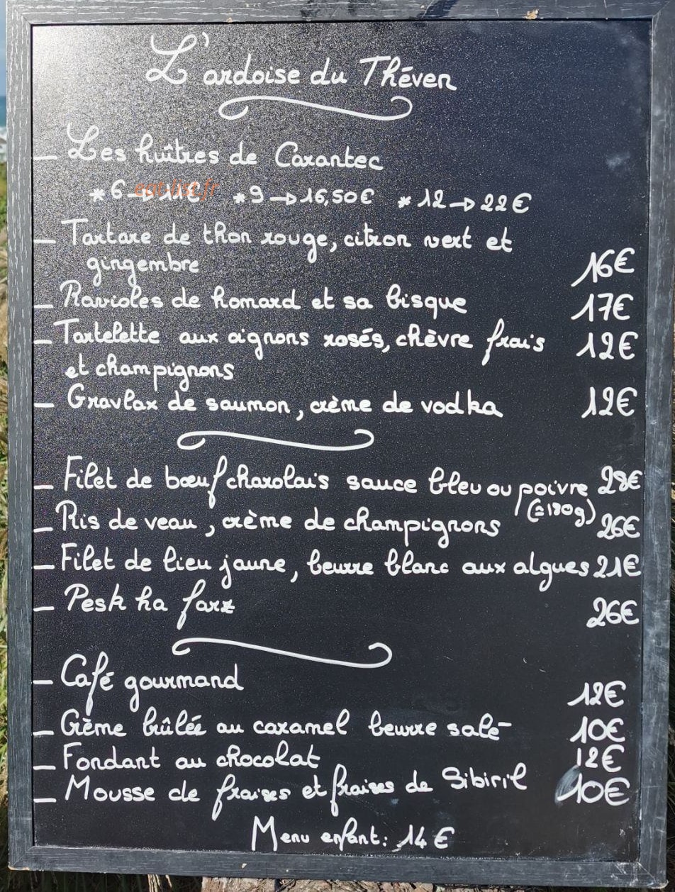 Domaine Du Theven — carte page 1