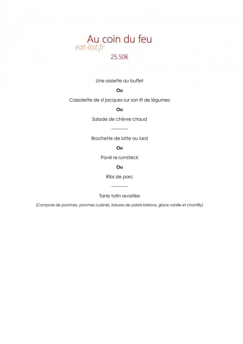 Les Tisons — carte page 6