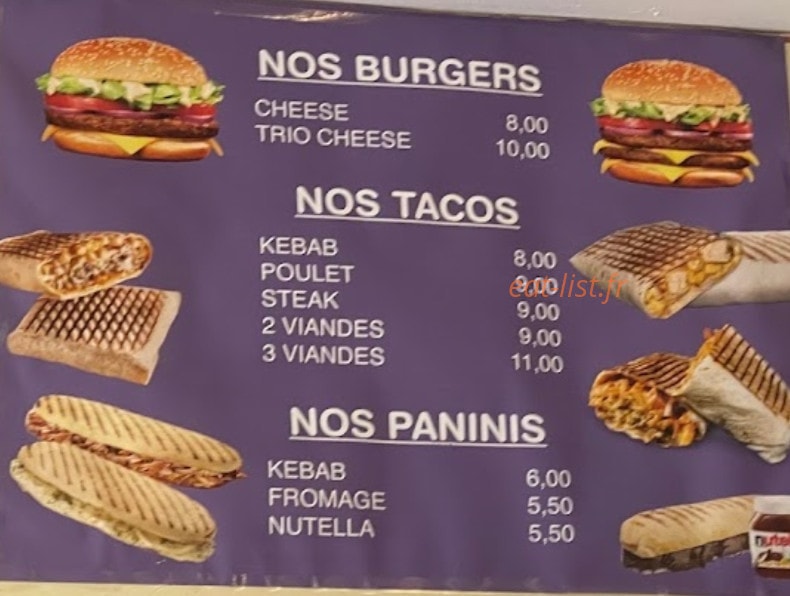 Antalya Kebab — carte page 4