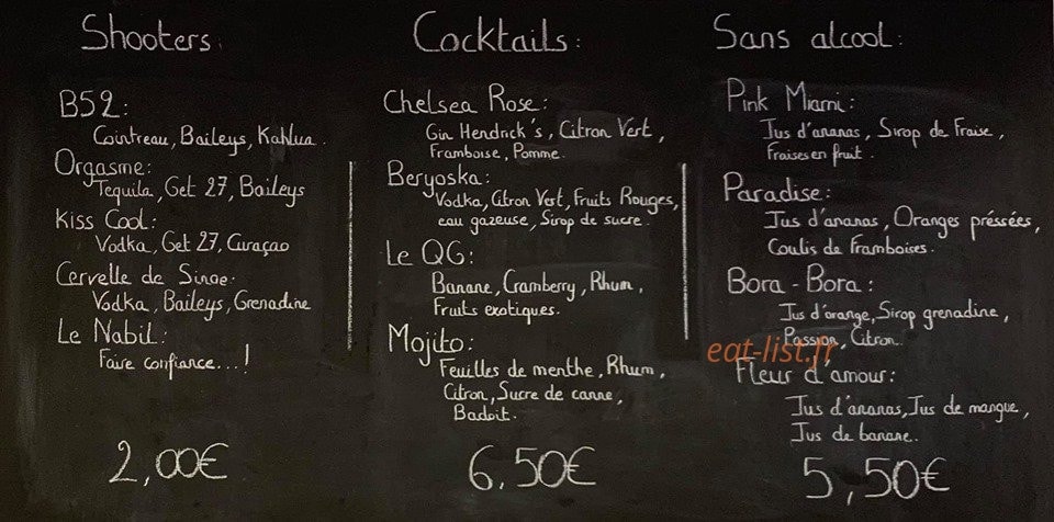 Le QG — carte page 1