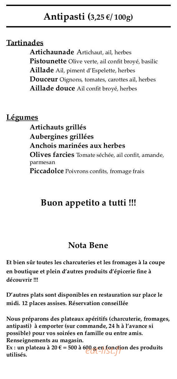 Vorgium Pasta — carte page 5