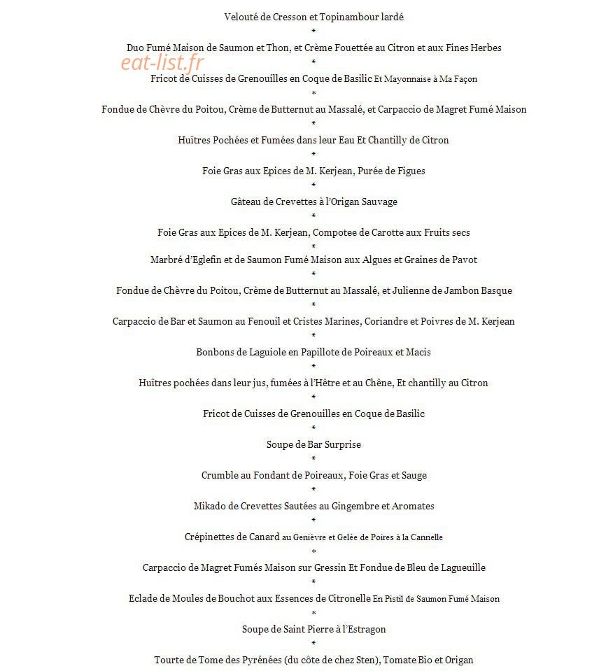 Mille et Une Lunes — carte page 1