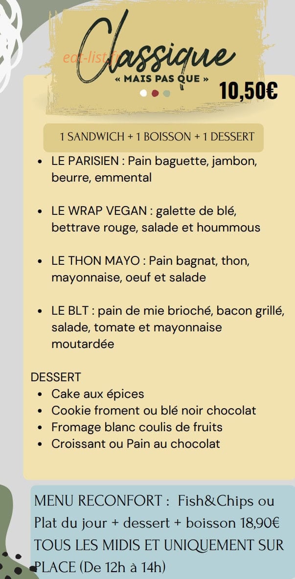 Gourmand Mais Pas Que — carte page 9
