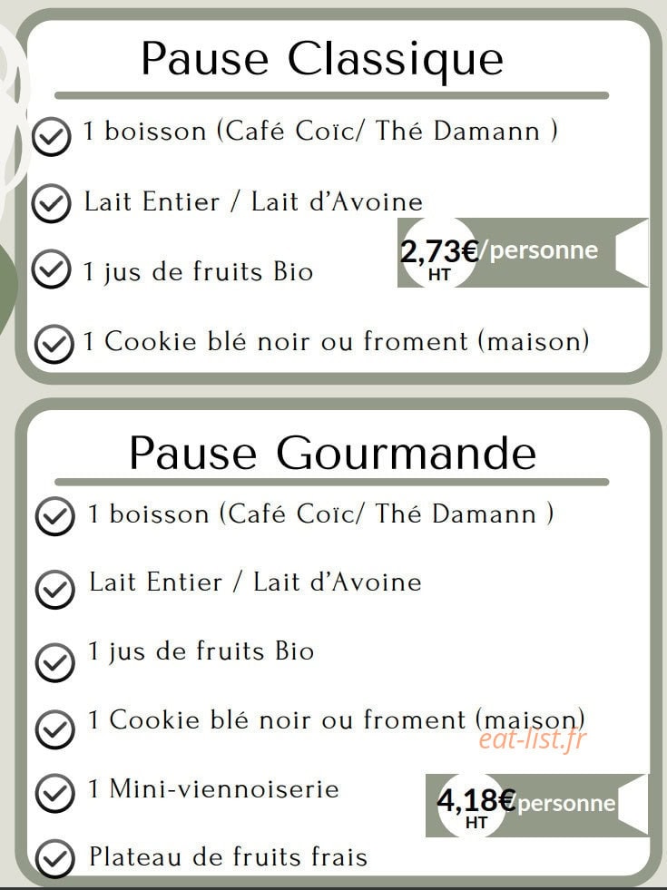 Gourmand Mais Pas Que — carte page 2