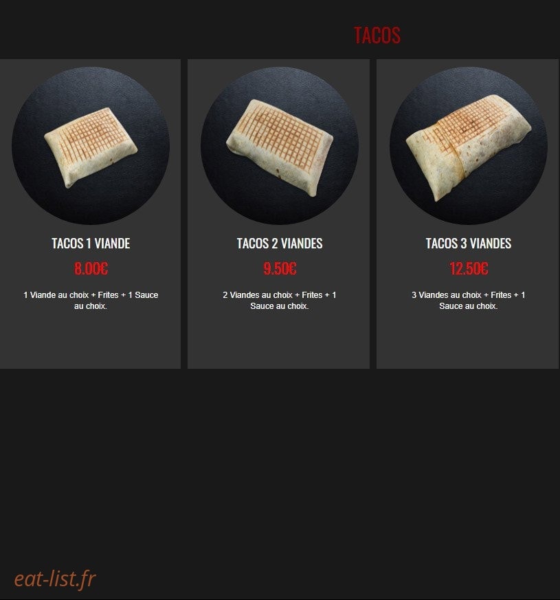 Maestro Food — carte page 11