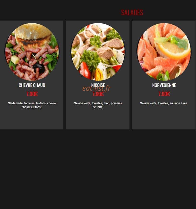 Maestro Food — carte page 12