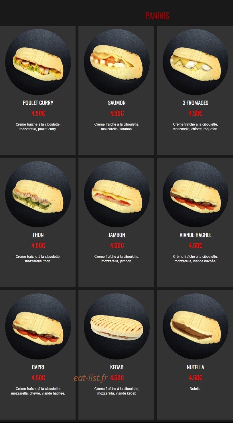 Maestro Food — carte page 10