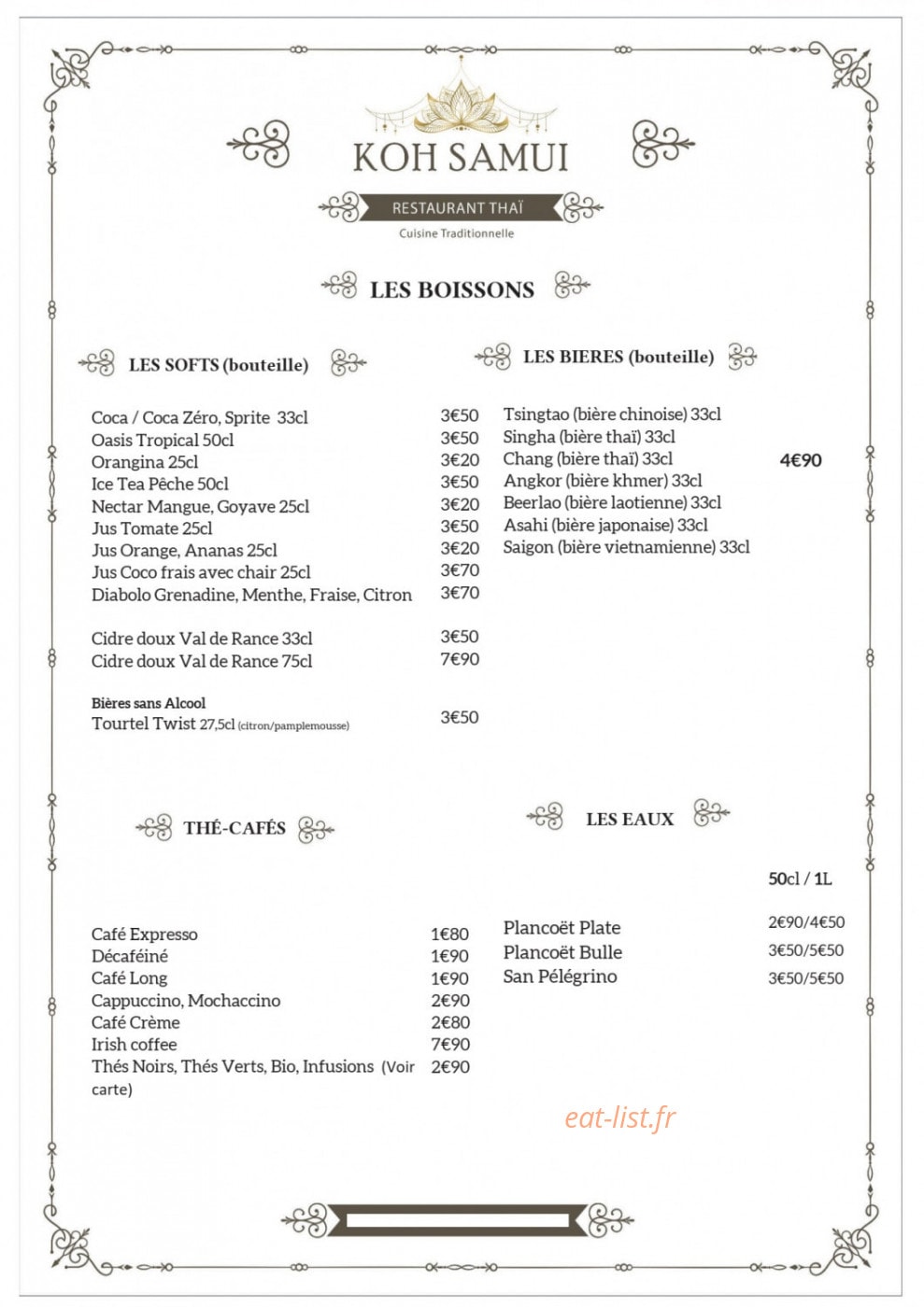 Koh Samui — carte page 6