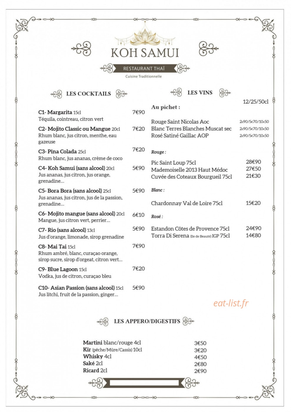 Koh Samui — carte page 7