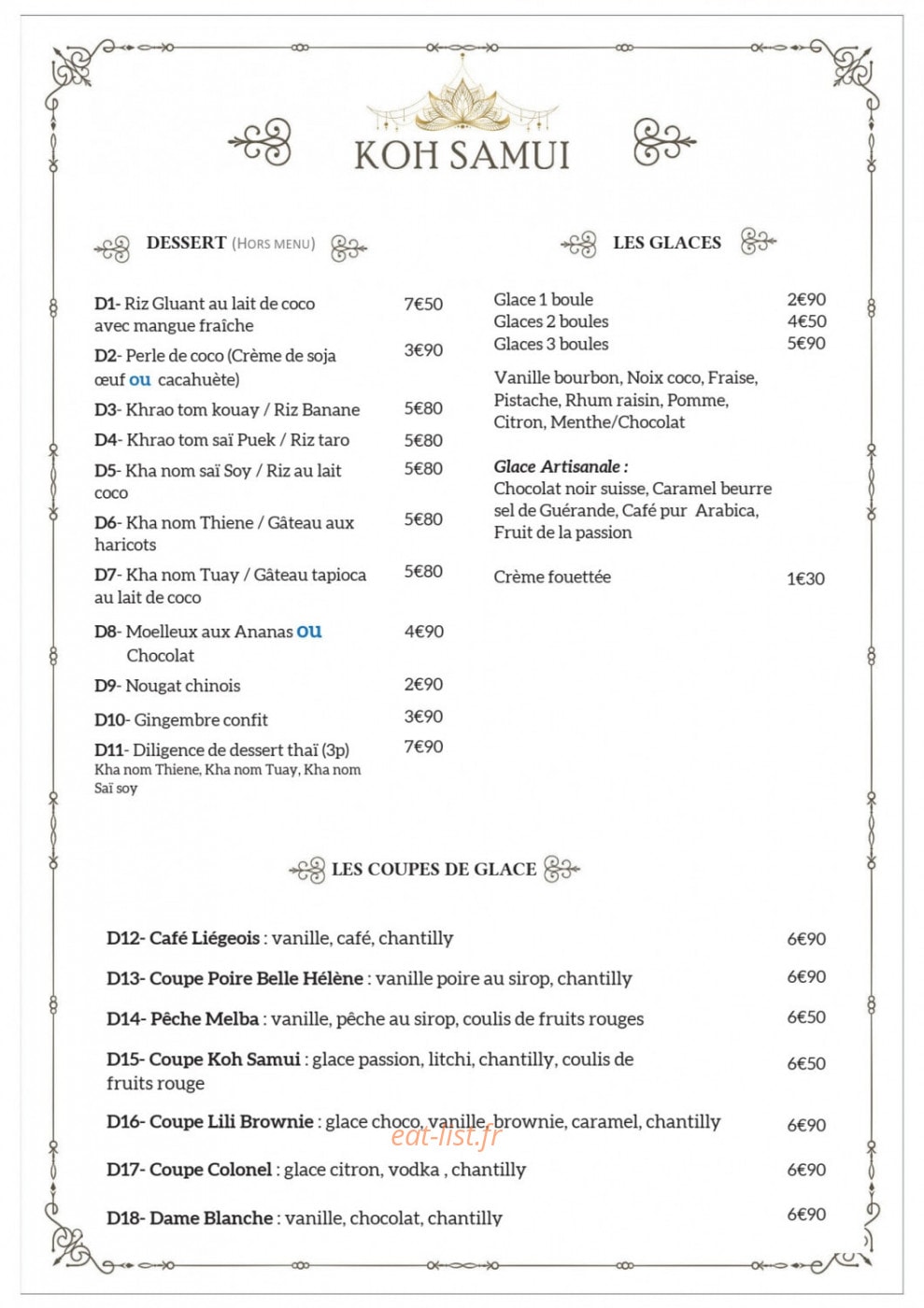 Koh Samui — carte page 4