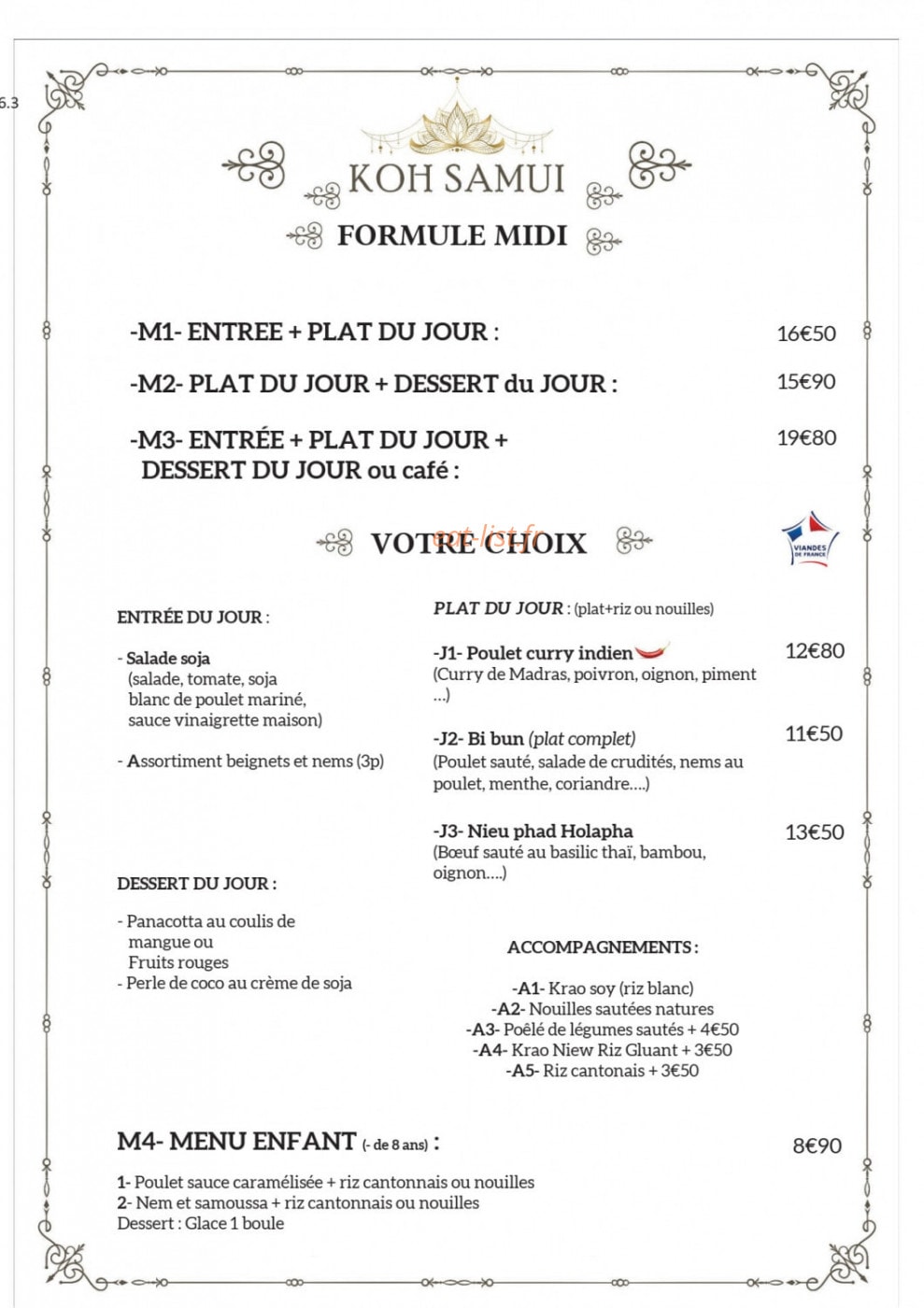 Koh Samui — carte page 1