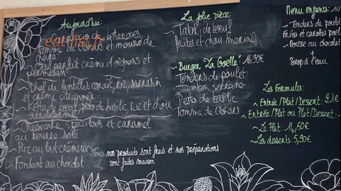 Bonne Gueule — carte page 1