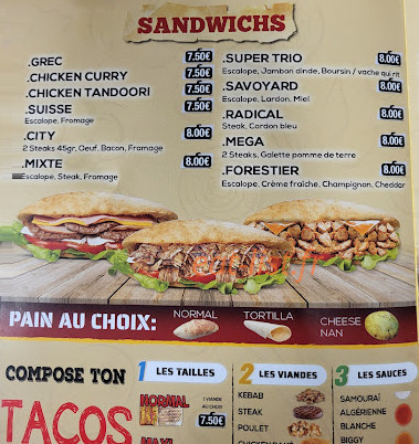 Burger City — carte page 3