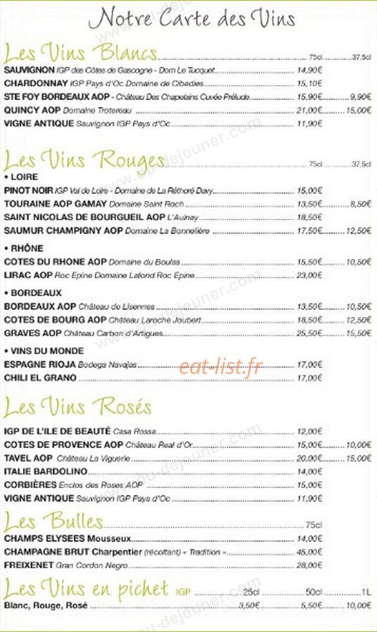 L'Eden Bowl — carte page 6