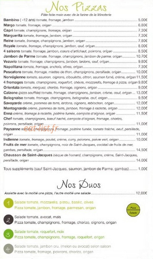 L'Eden Bowl — carte page 3