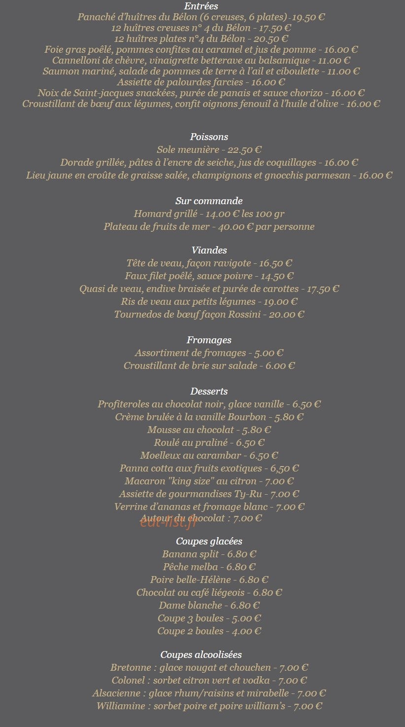 Ty Ru — carte page 2