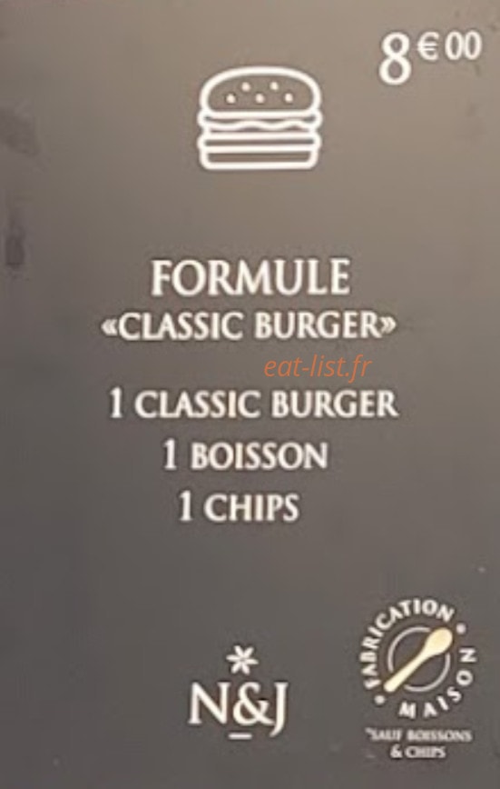 Chez Fernand — carte page 3