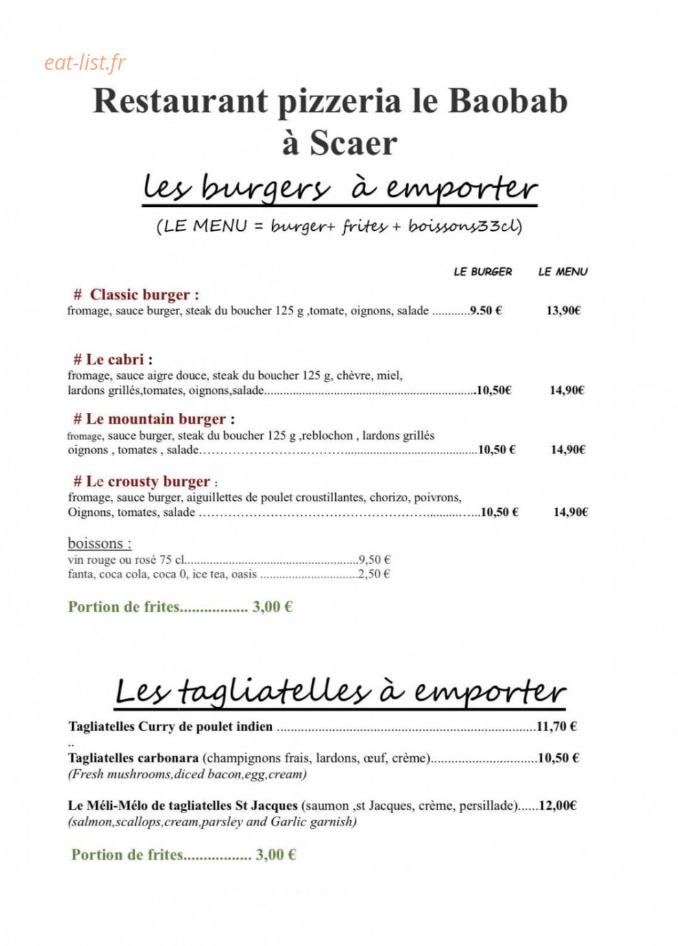 Le baobab — carte page 2